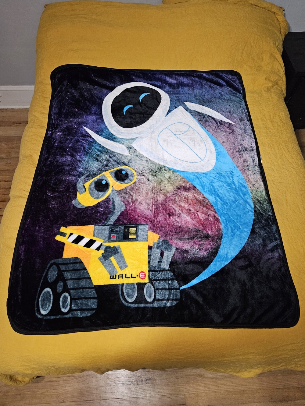 Disney Wall•E & EVE Colorful Plush Throw Blanket